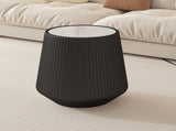 Light Sintered stone Top Cup Shape Leather Coffee modern Sofa Table for Living Room furniture W3081P367630