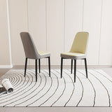 A set of 2 dining chair, modern style chair made of high-quality PU Leather fabric with thick soft W2189P168412