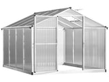 8ftx 6ft Walk-In Polycarbonate Greenhouse with Roof Vent -AS Prohibited by 10168437