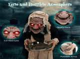Halloween Standing Greetings Old Lady Decoration 29745196