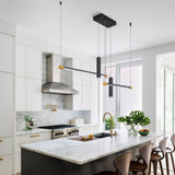 Javeriah 4 - Light Dimmable Kitchen Island Linear LED PendantUnable ship weekends, TK/TEMU 95025294