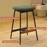 Modern Set of 2 Bar Stools Comfortable & Stylish Counter Height and Bar Height Bar Stools,Soft W2105P145997