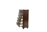 Antique Cherry / Antique Walnut Wooden 1pc Chest Of Drawers Storage Bedroom Furniture Unique Design B011P210738