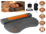 Heated Neck Pillow with 3 Heat Levels, 55D Memory Foam Cervical Pillow for Neck Pain Relief, 30 Mins 34047891