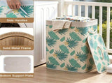 19 Gallon Bamboo Laundry Hamper Lid & Removable Washable Liner, Foldable Dirty Clothes Basket 44636238