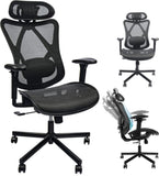 ZNTS Mesh Office Chair,Ergonomic Office Chairs with Wheels,Adjustable Lumbar T3060P270150