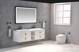 Bathroom led mirror is multi-functional and each function is controlled by a smart touch button. W2152130269