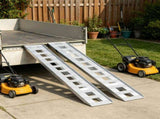 6000 Lbs Loading Ramps 2 Pcs, 72x15 Inch Heavy-Duty Trailer Ramp Set with Anti-Slip Plates, for 91440557
