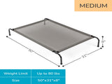 50"D x 31"W x 8"H Dog Bed Gray 69550777