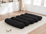 Adjustable Floor Sofa, Corduroy Lazy Sofa with Adjustable Straps for Versatile Configurations, W1170P365602