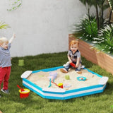 Kids Sandbox with Cover 19267590