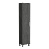 Laska Storage Cabinet, Broom Hangers, 1 Door B200P173188