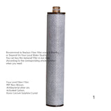 Pressurized Beauty Shower Filter Head SPA Handled Sprinkling Shower Nozzle with Carbon Fiber Filter 43674707