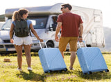 Luggage Sets 3 Piece, PP Luggage Set, Suitcases with Wheels, Hardside Hard Shell Travel Luggage with 06334447