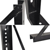 18"*18" Welding structure truck tool box mounting bracket kit black MT018027 52535332