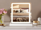 Vanity Mirror with Lights, 17" x 19" LED Makeup Mirror with Dimmable 3 Color Modes, Touch Screen 99053170