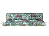 Outdoor Swing Cushions 70 Inch, Waterproof 4" Thick Porch Swing Cushion Replacement with Backrest 61117251