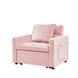 Three-in-one sofa bed chair folding sofa bed adjustable back into a sofa recliner single bed adult W1359137401