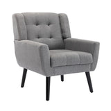 ZNTS Modern Soft Linen Material Ergonomics Accent Chair Living Room Chair Bedroom Chair Home Chair With W67634084