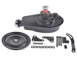 Black Steel Power Steering Pump With Bracket Kit & Pulley Fit for Small Block Chevy 265 283 305 327 71782395