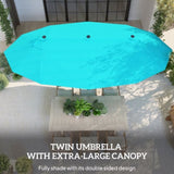 Outdoor beach umbrella /Cantilever Umbrella Without base 94020895