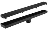 28 Inches Linear Shower Drain with Removable Cover, 304 Stainless Shower Drain Included Hair W92891545