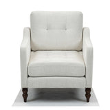 Accent Comfy Chenille Chair w/USB charging port,Mid,Soft,High-support Rebound Sponge,Ergonomic W2715P312489