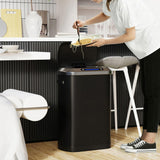 50L Smart automatic Trash Cans - Full Intelligent Sensor - BLACK W1550106524