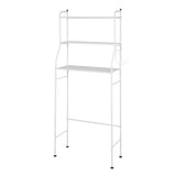 ZNTS 3-Tier The Toilet Bathroom Rack White 78334740