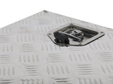 30" ATV Aluminum Under Body Toolbox 5 Bar Tread Silver 46944347