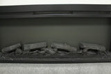 ZNTS 44 inch wall recessed electric fireplace with remote and Imitation Flame , LED light heater 33708341