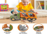 Car Truck Toy for 3 4 5 6 Years Old Boys and Girls, Dinosaur Transport Truck Including T-Rex, 16502293