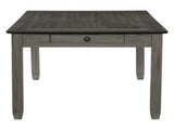 Casual Dining Two-Tone Finish Dining Table of 6 Drawers Rectangular Shape Wooden Furniture B01152301