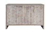 Accent Cabinet Farmhouse Style 3 Door Wooden Cabinet Sideboard Buffet Server Cabinet Storage W1435P184911