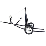 Adjustable Bale Mover,ATV/ UTV/ Truck Universal Round Hay Bale Trailer,1500lbs W465P187106