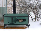 Large Heated Cat House for Outside,Outdoor Heated Pet Shelter for Cats, Constant Temperature Heating 84747723