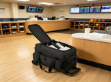 2 Ball Double Roller Bowling Bag with Wheels & Size 16 Shoe Compartment 32289245