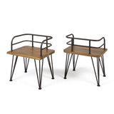 ZION INDUSTRIAL WOOD AND METAL CHAIR 60391.00