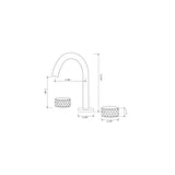 ZNTS Widespread Bathroom Faucet W1177125371