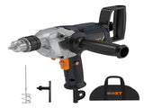 Drill Mixer Set with Spade Handle 1/2 inch Electric Corded Mixing Drill Machine 9A Motor Concrete 94459439