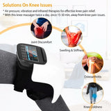 Knee Massager - Air Bag Multi-Frequency Vibration & Heating Function, HD Screen Control, 58323688