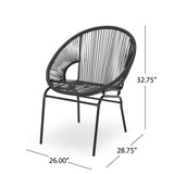 NUSA CHAIR 66626.00BLK