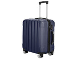 3-in-1 Multifunctional Large Capacity Traveling Storage Suitcase Luggage Set Navy Blue 20244081