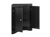 sideboard cabinet,corner cabinet,Bathroom Floor Corner Cabinet with Doors and Shelves, Kitchen, W487P352444