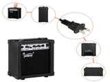 GIB 5 String Full Size Electric Bass Guitar SS Pickups and Amp Kit for The 57898654