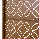 Outdoor & Indoor Privacy Metal Privacy 76" H48" W, Freestanding Decorative Privacy W465P193217