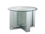 Nysa Mirrored & Faux Crystals End Table B2726P446707