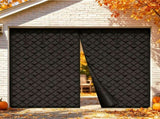 Garage Door Insulation Kit 8 x 7 FT Magnetic Thermal Insulated Door Curtain 300D Oxford Fabric Heavy 12880243