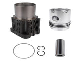Cylinder Liner & Piston With Ring 100mm Replacement for Deutz FL912 F3L912 F4L912 04157756 02136952 27742215