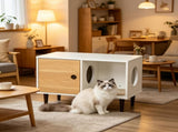 Wooden Cat House 76065634